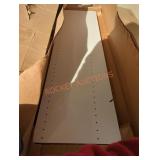 Closet Evolution 35"x 14"  White Wood Shelves