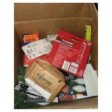 Box Lot Of Assorted Home Improvement Items