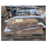 Medicine Cabinet, Hand Cart, Rug, Bifold Door