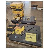 Dewalt - Lasers, Backpack Sprayer, Toolbox, Table