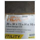 5 Shelf Storage Unit