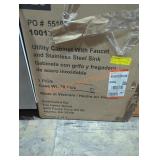 Utility Cabinet with Faucet