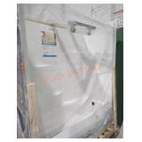 60" x 30"x 72" 1 piece tub/shower