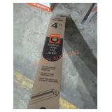 Metalux 4 ft double lens led strip