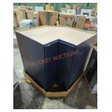 36" x 24" x 34.5" Corner Lazy Susan Base Cabinet