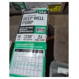 Everbilt 4" submersible deep well pump