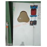 Delta 30"-33" Pivoting Shower Door, Tempered Glass