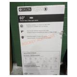 60" Delta Shower Base