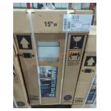 Hampton Bay 15" base cabinet gray