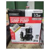 Everbilt 1/3HP Professional Submersible Sump Pump