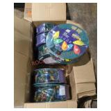 (6) 100ct. Multi Colored LED Lights