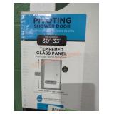 Delta pivoting shower door 30" -33"