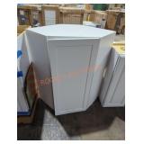 24" x 24" x 36" Diagnol Corner Wall Cabinet
