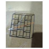 11 pocket wood cabinet