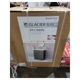 24" Vanity Cabinet with Top, Damaged