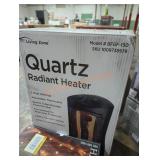 Quartz radiant heater