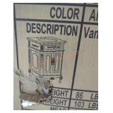 Vanity cabinet 2 door