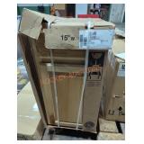 15" base cabinet hickory