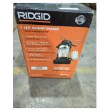 RIDGID 1HP Sump Pump
