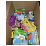 Box Lot Of Assorted Home Improvement Items