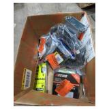 Box Lot Of Assorted Home Improvement Items