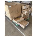 Chair and Ottoman, Dressers, Strip Lights