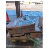 Shelving, Tile Cutter, Party Tent Pallet Lot