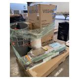 Refrigerator, Flooring, Striplight