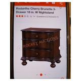 3-Drawer Nightstand