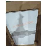 White Shoe Shelves Assembly Required