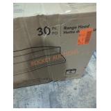 30" Range Hood