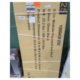 52" Modular Pegboard and Shelf Kit