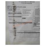 36" x 22" engineered stone composite