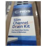Box Lot Channel Drain Kit Qty 6
