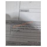 44" Rectangular Carbon Fiber Gaming Desk