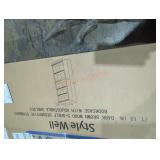 Stylewell 71.18" 5 Shelf Wood Bookcase