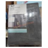 1 9 mesh pocket peva shower curtain