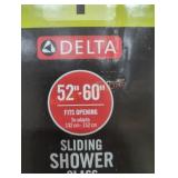 52"-60" Sliding Glass Shower Door