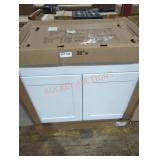 36" White Cabinet