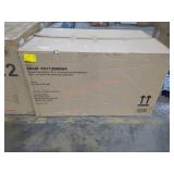 38" Freestanding Stainless Steel Sink