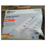 CE 12pk. Retrofit Recessed Trim 5&6"