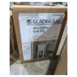 Glacier Bay 18" Utility Sink Kit