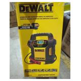 DeWalt jump starter with digital air compressor