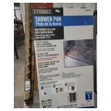 60" Shower Pan