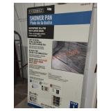 60" Shower Pan