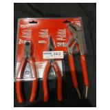 Milwaukee 3 PC Comfort Grip Pliers