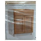 27" Unfinished Base Quick Assemble Shaker Cabinet