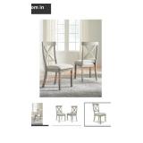Parellen Dining Chair with X Back (Set of 2)