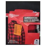 (XL) Milwaukee GRIDIRON Flannel Shirt