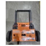 Rigid Telescoping Handle with Wheels